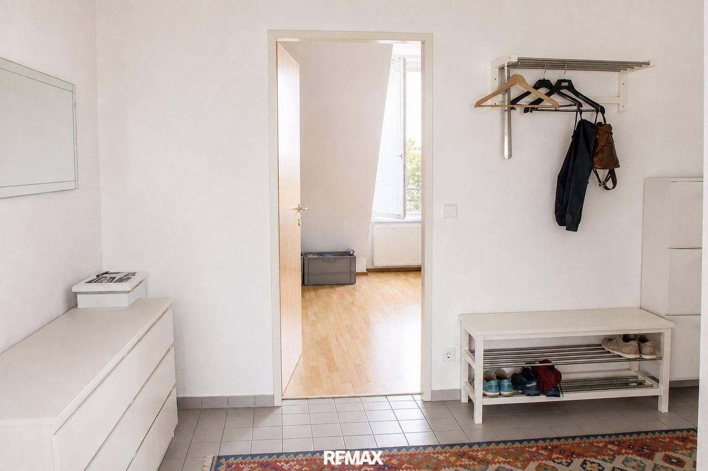 Two-room apartment with loggia and garage parking space