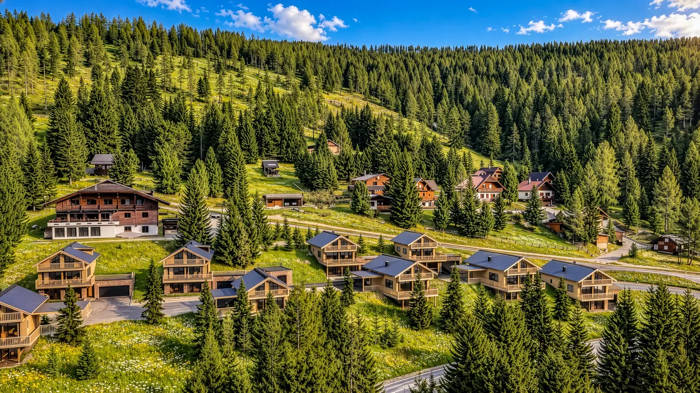 Ferienwohnung with panoramic views and sauna in prime location