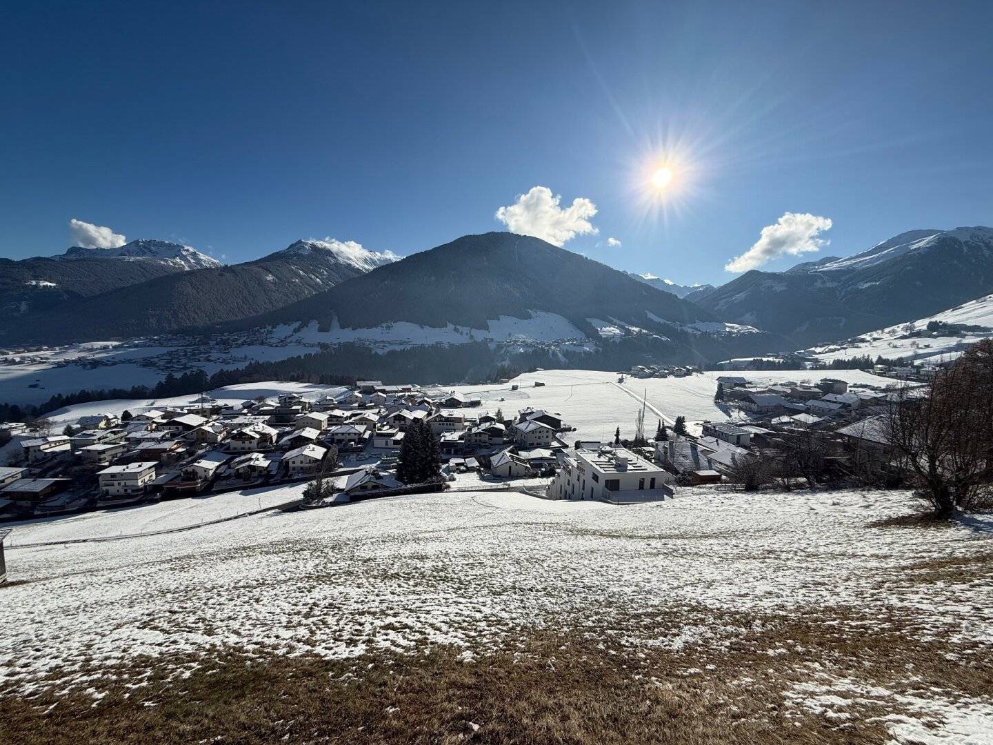 Spacious sunny building plot in a wonderful location with views