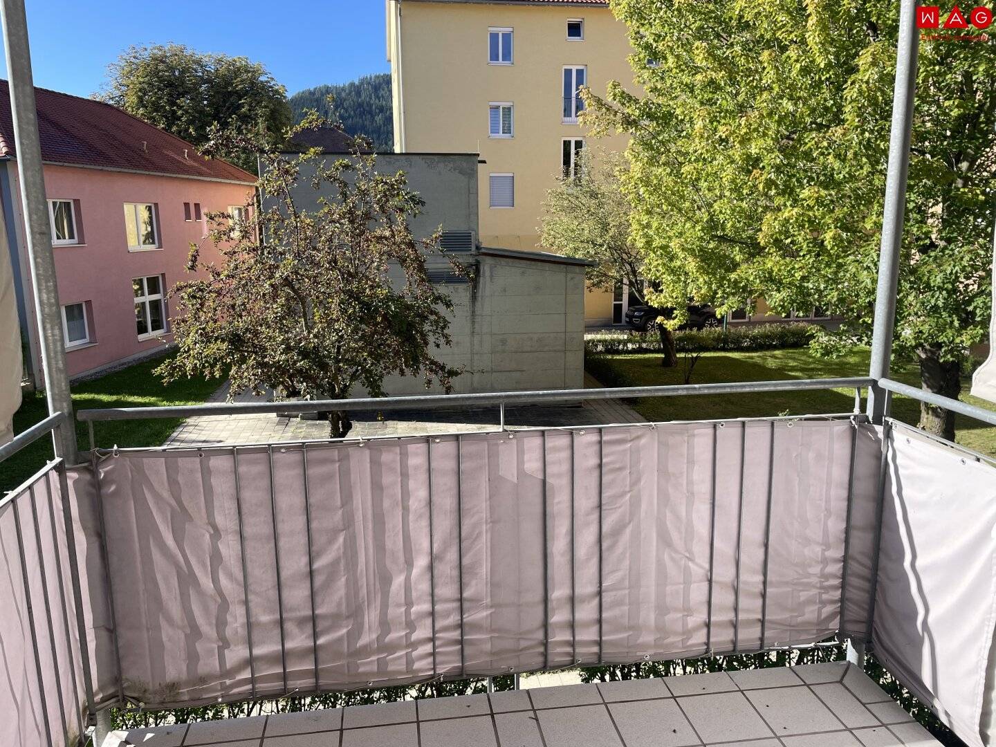 3-room apartment with balcony in central location, commission-free