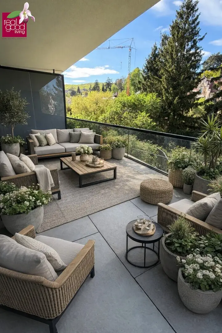 Exclusive living in the Cottageviertel – Modern 2-room new build apartment with balcony in green quiet location