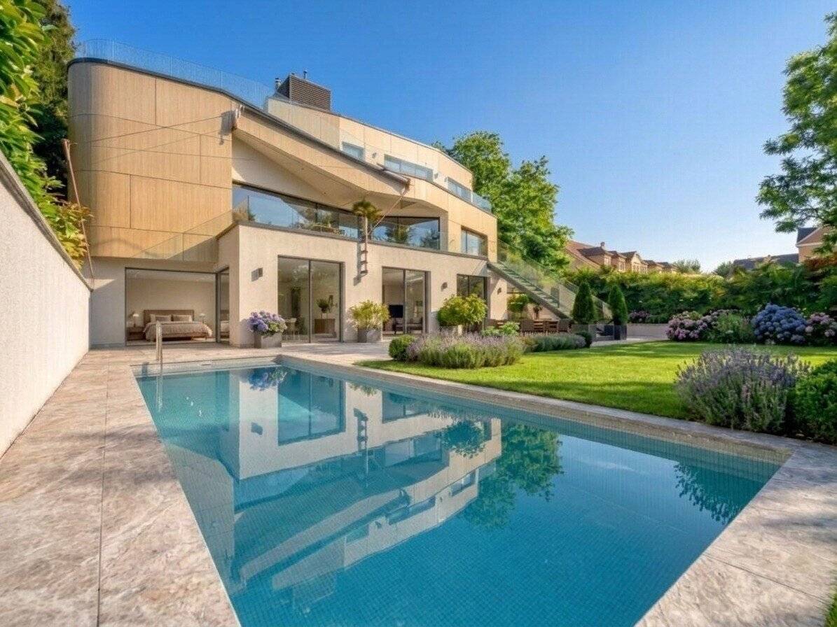 MODERNE VILLA MIT HIGH-END KOMFORT!  7 SCHLAFZIMMER -  POOL - LIFT &amp; GROSSE GARAGE