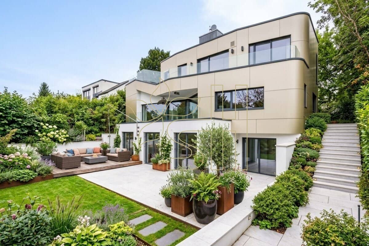 MODERNE VILLA MIT HIGH-END KOMFORT!  7 SCHLAFZIMMER -  POOL - LIFT & GROSSE GARAGE