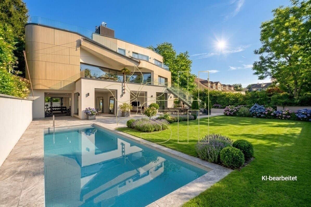 MODERNE VILLA MIT HIGH-END KOMFORT!  7 SCHLAFZIMMER -  POOL - LIFT & GROSSE GARAGE