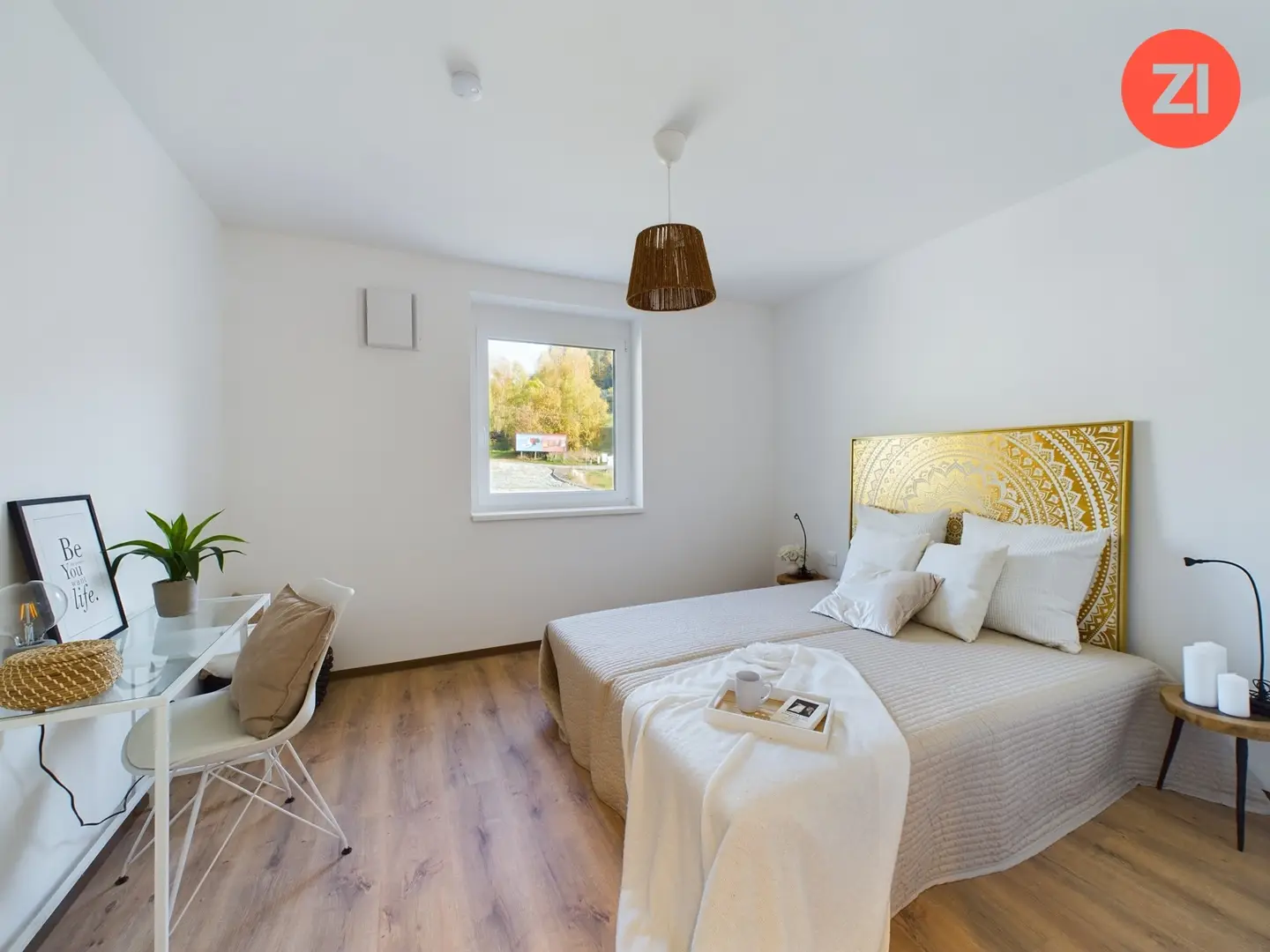 New build apartment with lift and balcony near motorway