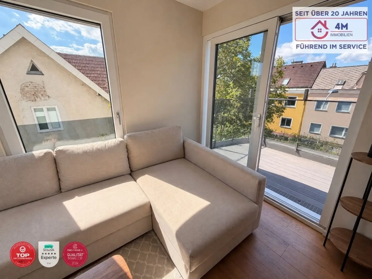 Hochwertige 2-Zimmer-Wohnung mit 24 m² großer Terrasse in 1210 Wien – ideal für Anleger und Eigennutzer!