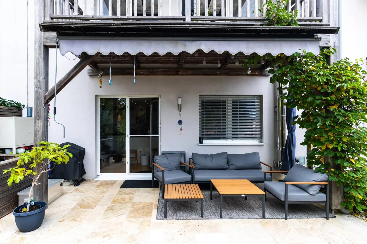 Family-friendly terraced house in a cul-de-sac location in Weinitzen