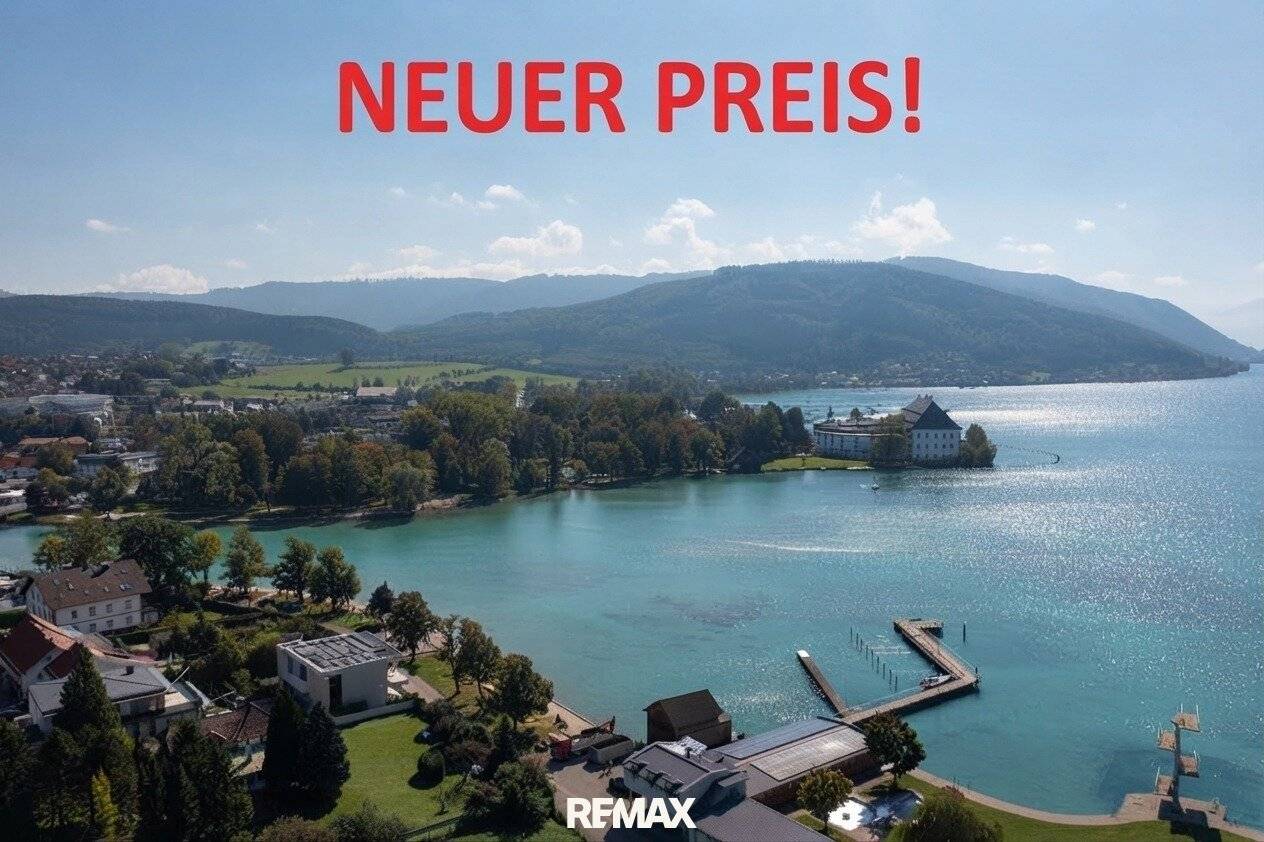 NEW PRICE! When I see the lake I need no sea anymore Panoramic lake view of the Attersee
