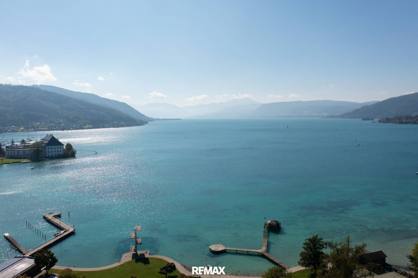 NEW PRICE! When I see the lake I need no sea anymore Panoramic lake view of the Attersee