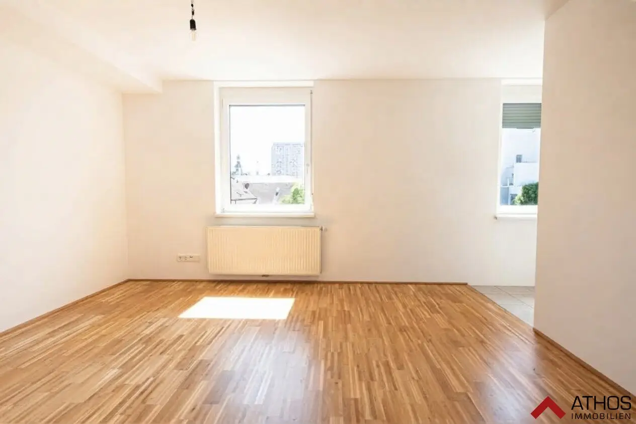 Compact 3-room apartment with balcony in Wels city centre