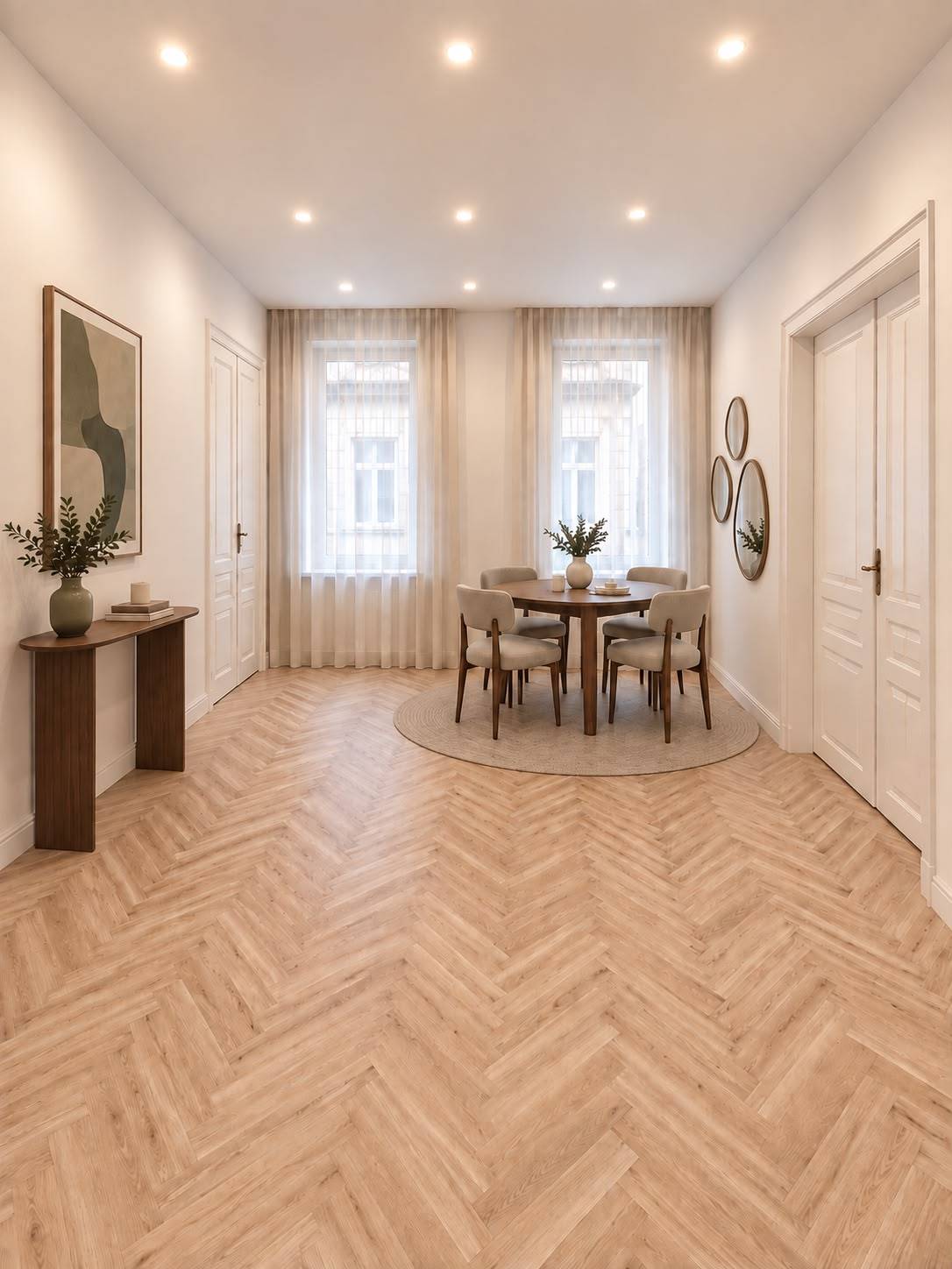 Kernsanierte Altbauwohnung mit Fischgrätparkett und Lift
