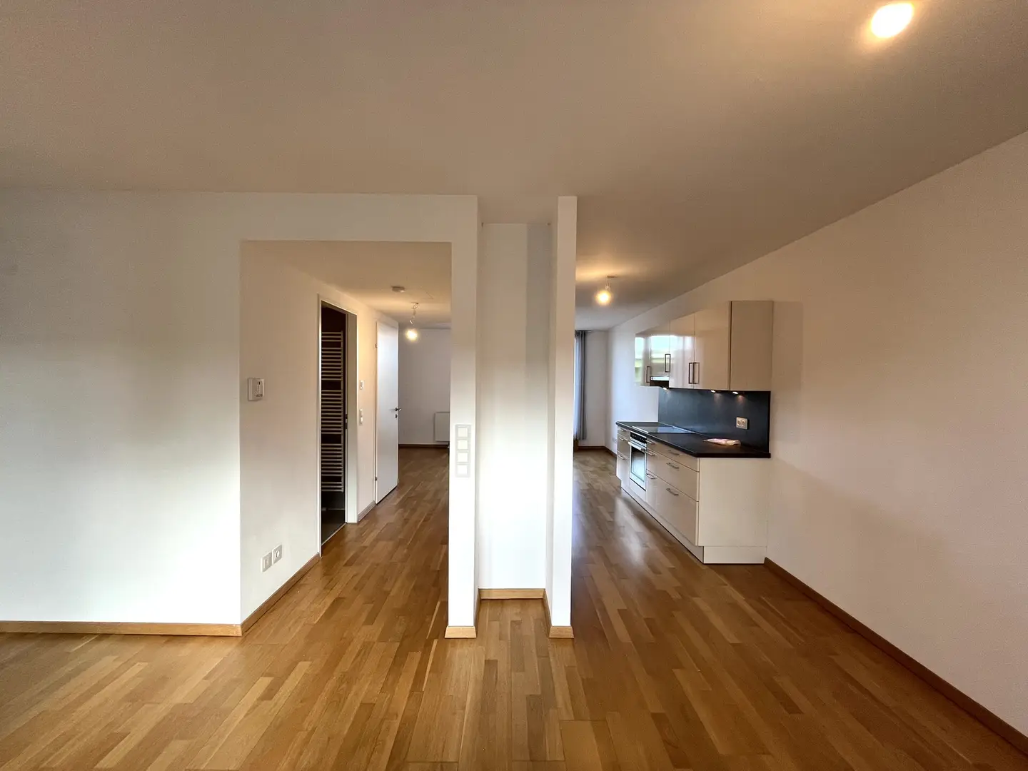 Penthousewohnung with terrace and distant view
