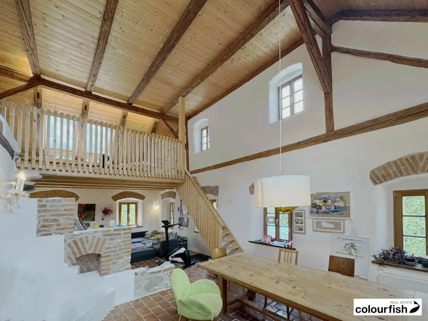 Dreamlike Renovated Self-sufficient Family Idyll on 16.6 Hectares in True Seclusion