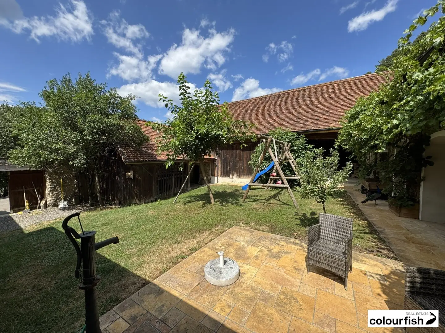 Dreamlike Renovated Self-sufficient Family Idyll on 16.6 Hectares in True Seclusion
