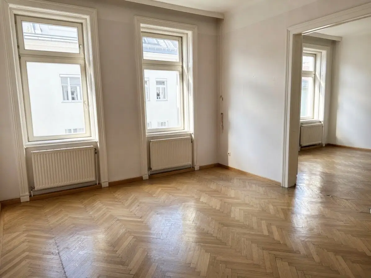 Bright 3-room historic apartment in 1190 Vienna