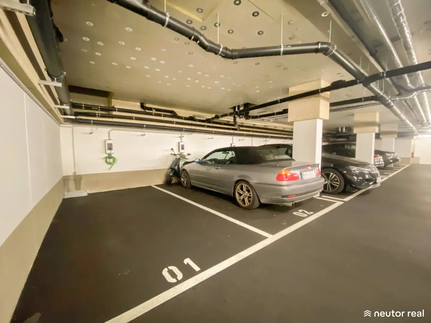 Underground garage parking space in the heart of the 6th district - in the middle of Mariahilf
