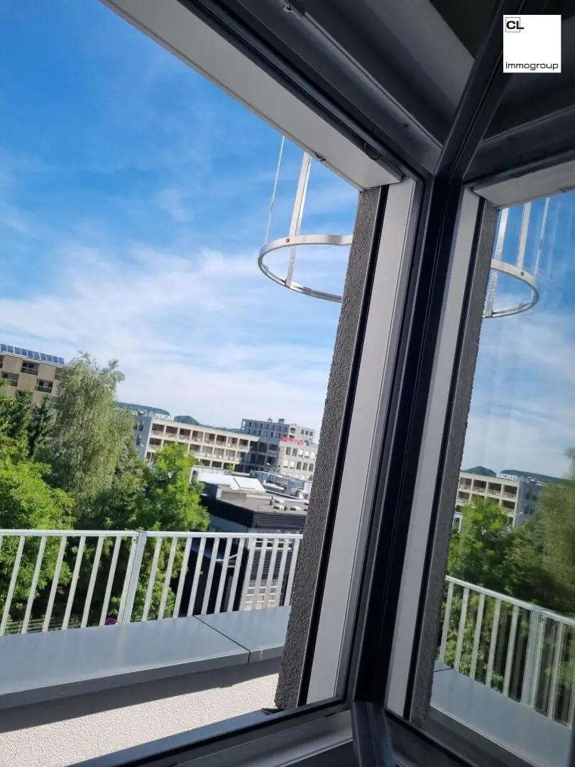 Sehr helle, sonnige, schöne und zentral gelegene Neubau-Terrassenwohnung in Schallmoos, nahe Andräviertel (Salzburg Stadt) mit Penthaus-Flair - inklusive TG-Stellplatz