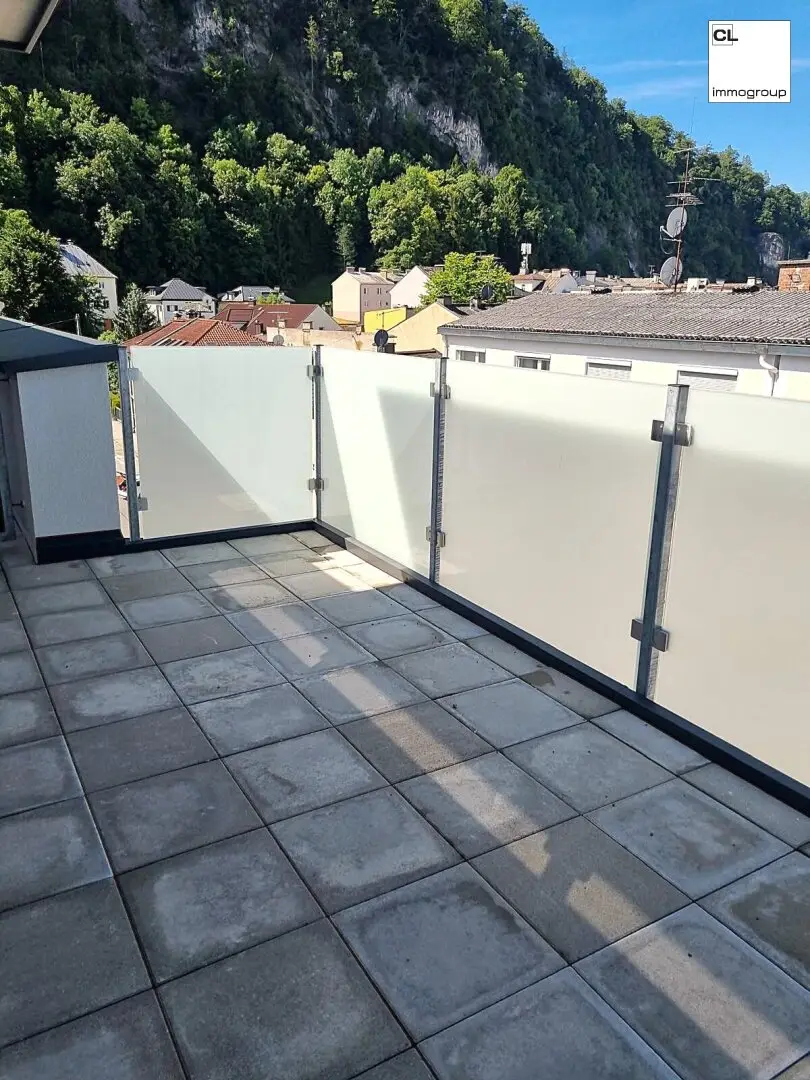 Sehr helle, sonnige, schöne und zentral gelegene Neubau-Terrassenwohnung in Schallmoos, nahe Andräviertel (Salzburg Stadt) mit Penthaus-Flair - inklusive TG-Stellplatz