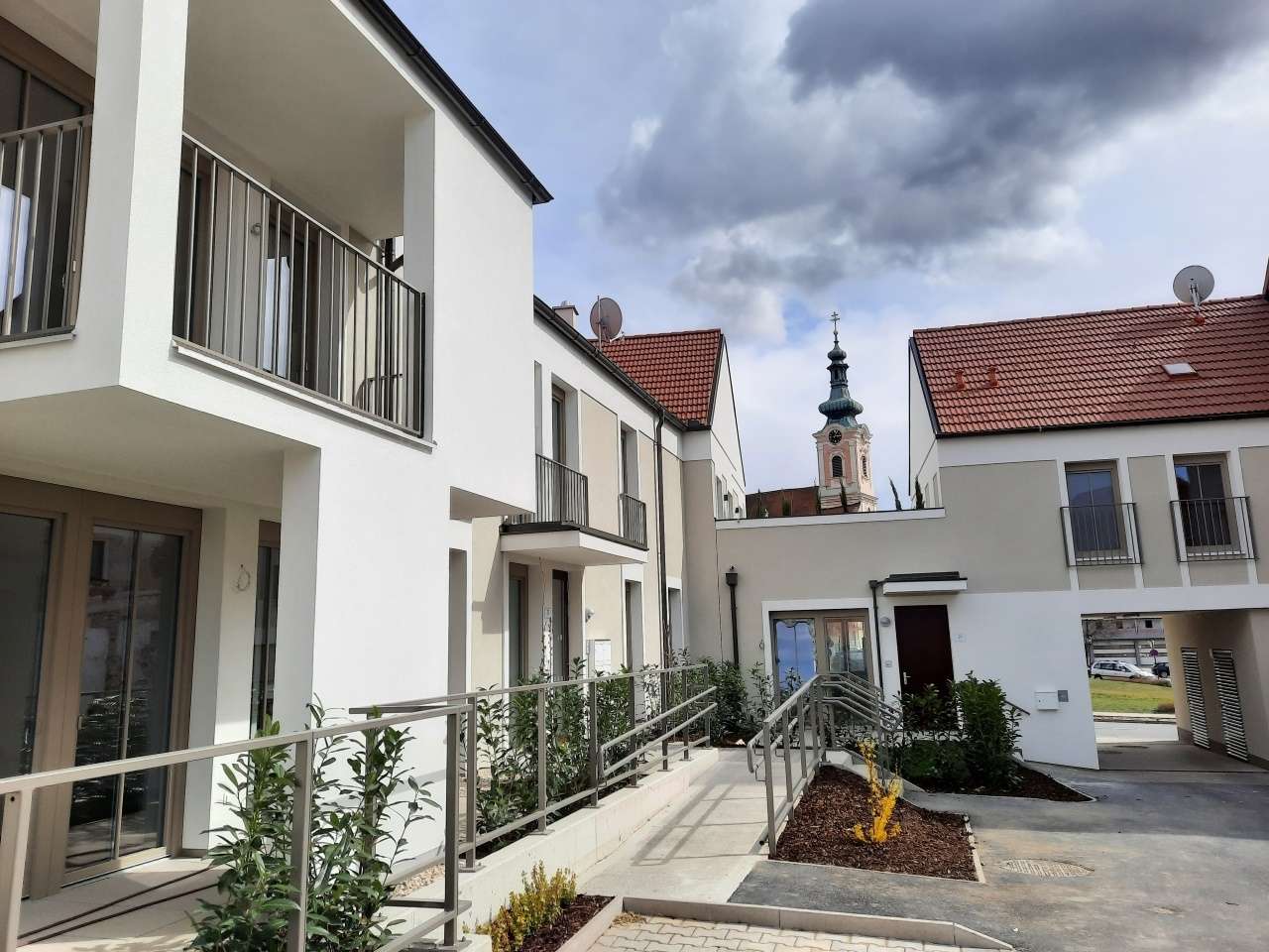 Modern apartment with terrace