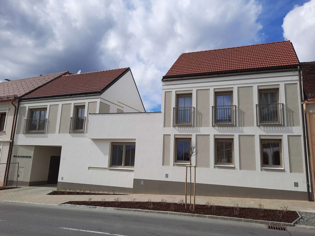 Modern apartment with terrace