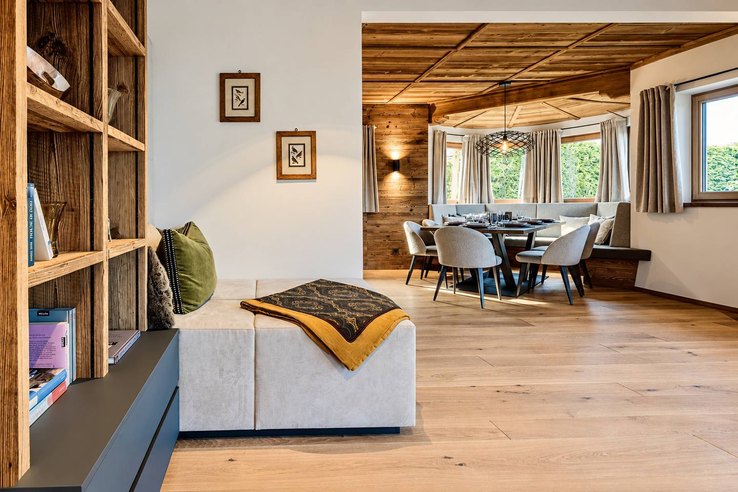 Renovated retreat with sauna and mountain view apartment