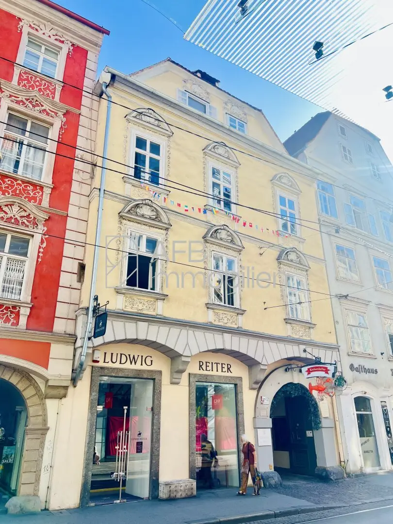 4,5 room apartment, flatshare suitable, in the middle of the Graz Old Town