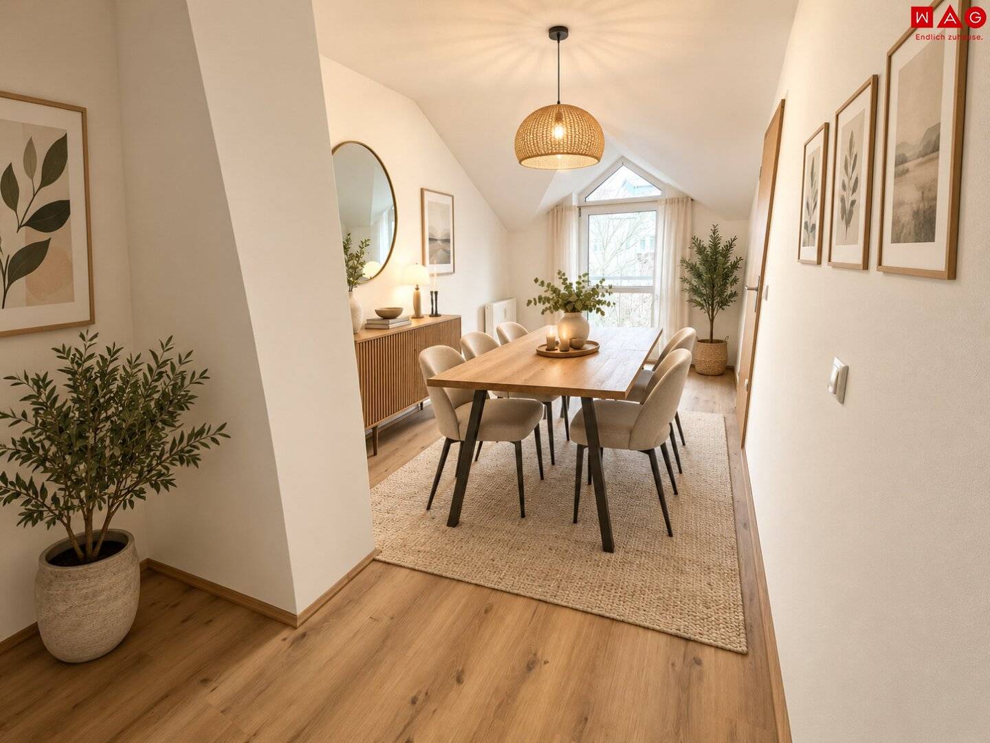 Spacious 3-room apartment with balcony and parking in Linz/Oed with balcony! ATTENTION the lease will be concluded for a fixed term of 5 years