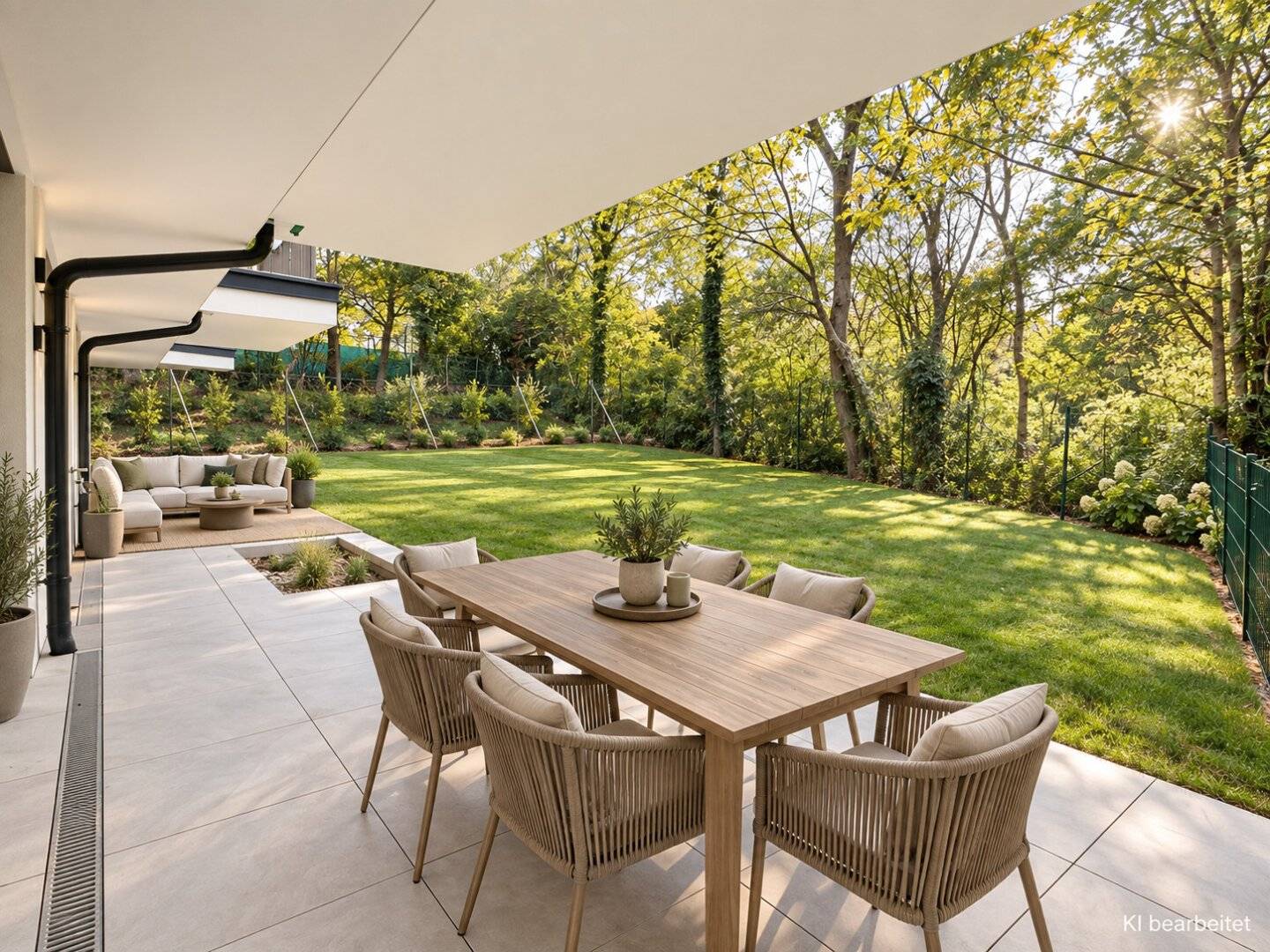 Beautiful 4-room rental apartment with first occupancy, distant view and underfloor heating