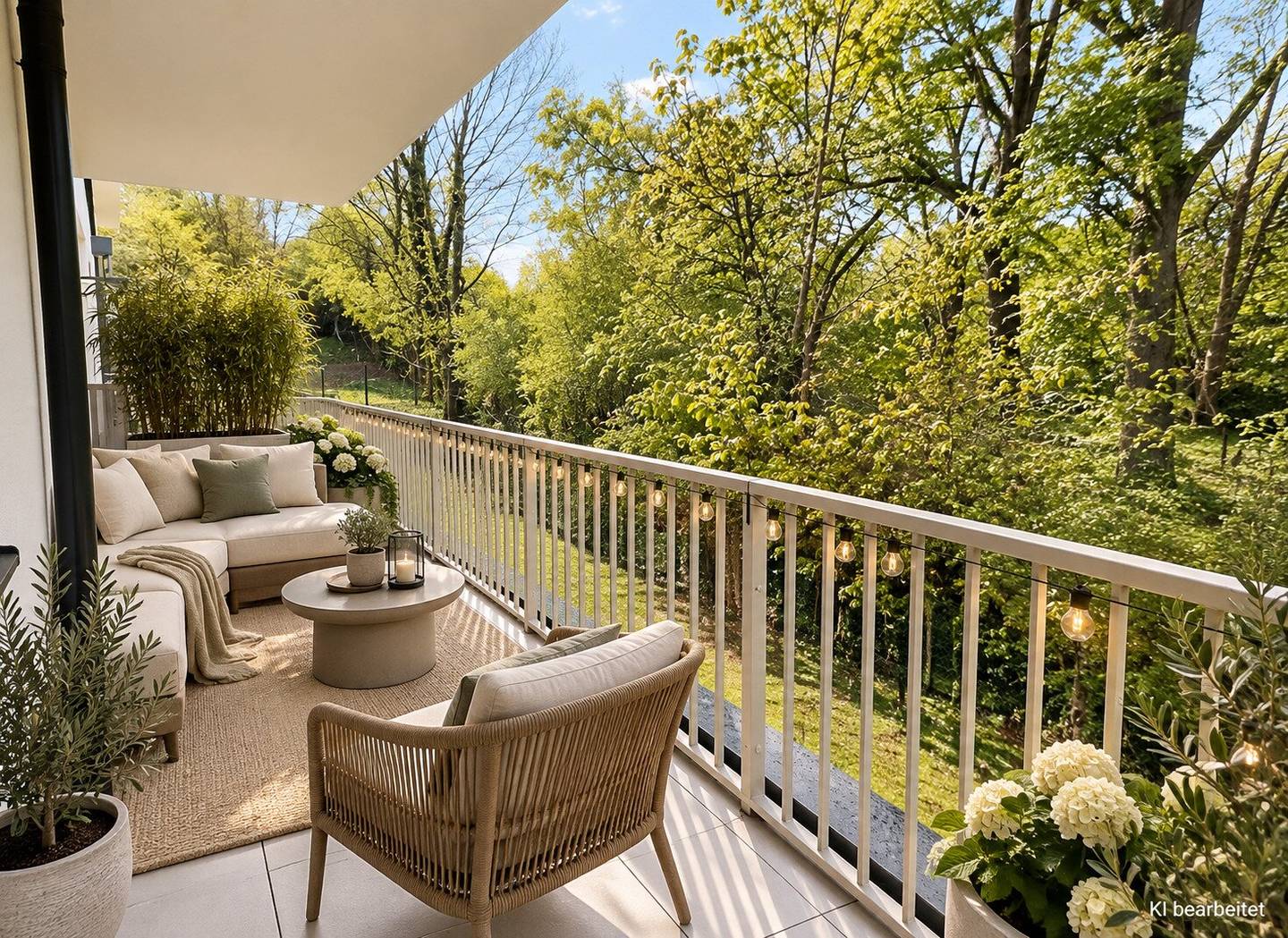 RENTAL APARTMENT WITH VIEW OF GREENERY - 3-room penthouse apartment - First occupancy - Year of construction 2025 - Private roof garden - Balcony