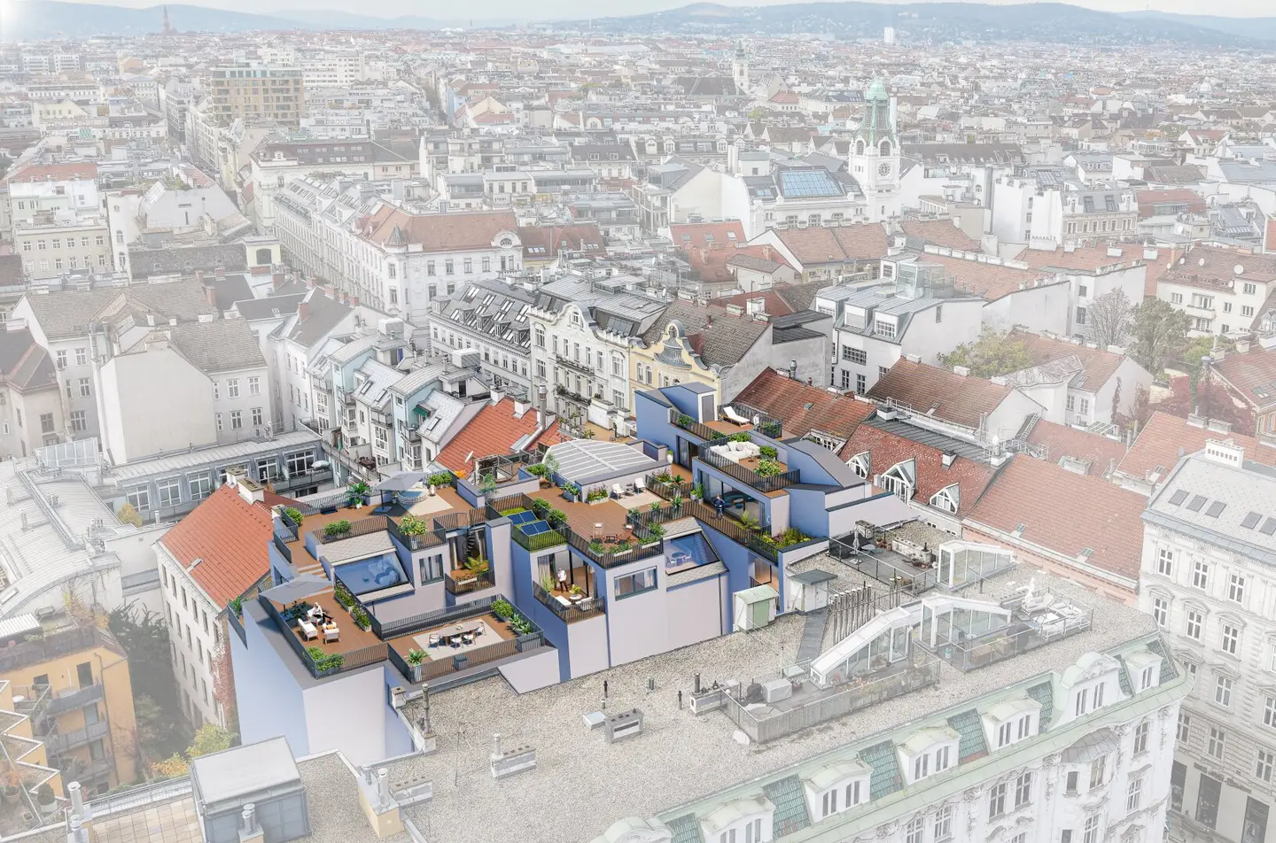 Heaven 7 - four exclusive penthouse apartments - commission free