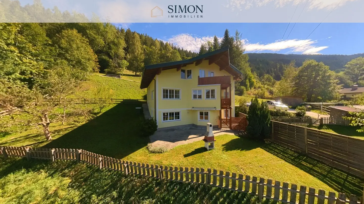 Forest magic with over 660 m2 garden – Nature. Peace. Wagrain.