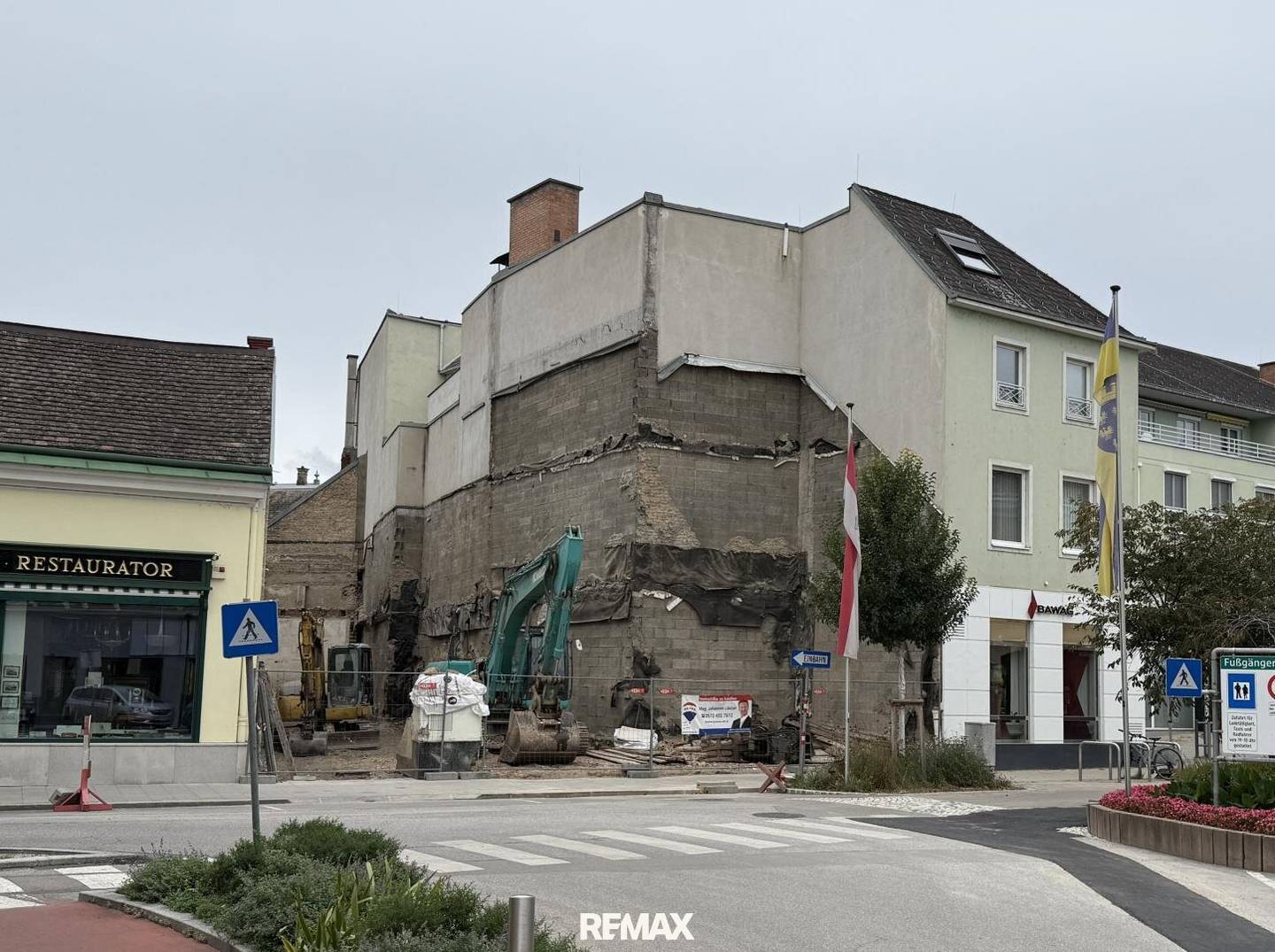 Rare opportunity: Building plot at the beginning of Baden pedestrian zone - approx. 450m² gross floor area possible