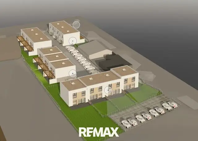 Building-permitted townhouse development near Tulln!