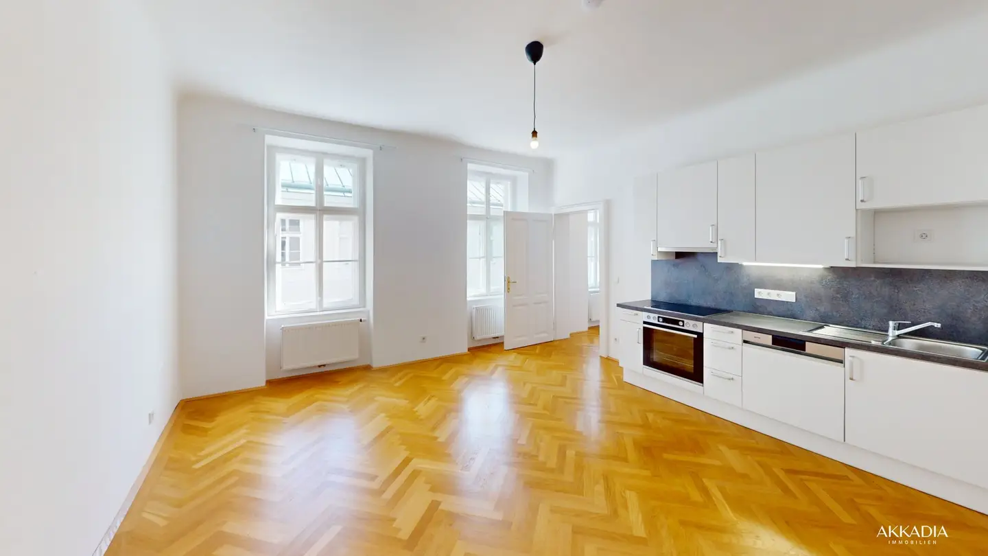 STILVOLLE 2-ZIMMER-ALTBAUWOHNUNG IM SERVITENVIERTEL | Besichtigungstermin 23.09.26 / 16:30 - 17:30
