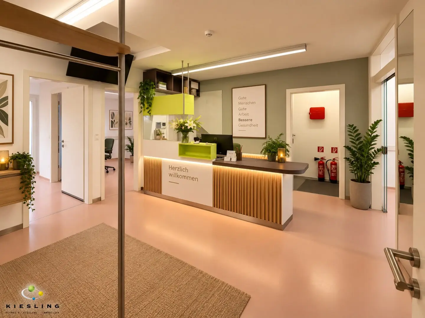 Versatile office and studio spaces in 1130 Vienna - ground floor wheelchair accessible: 6 rooms, terraces - parking options