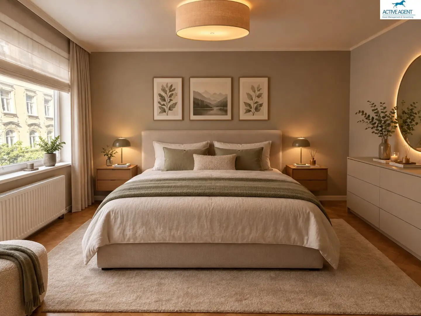 Stylish 2-room apartment with loggia, elevator and air conditioning in 1050 Vienna available to rent from November