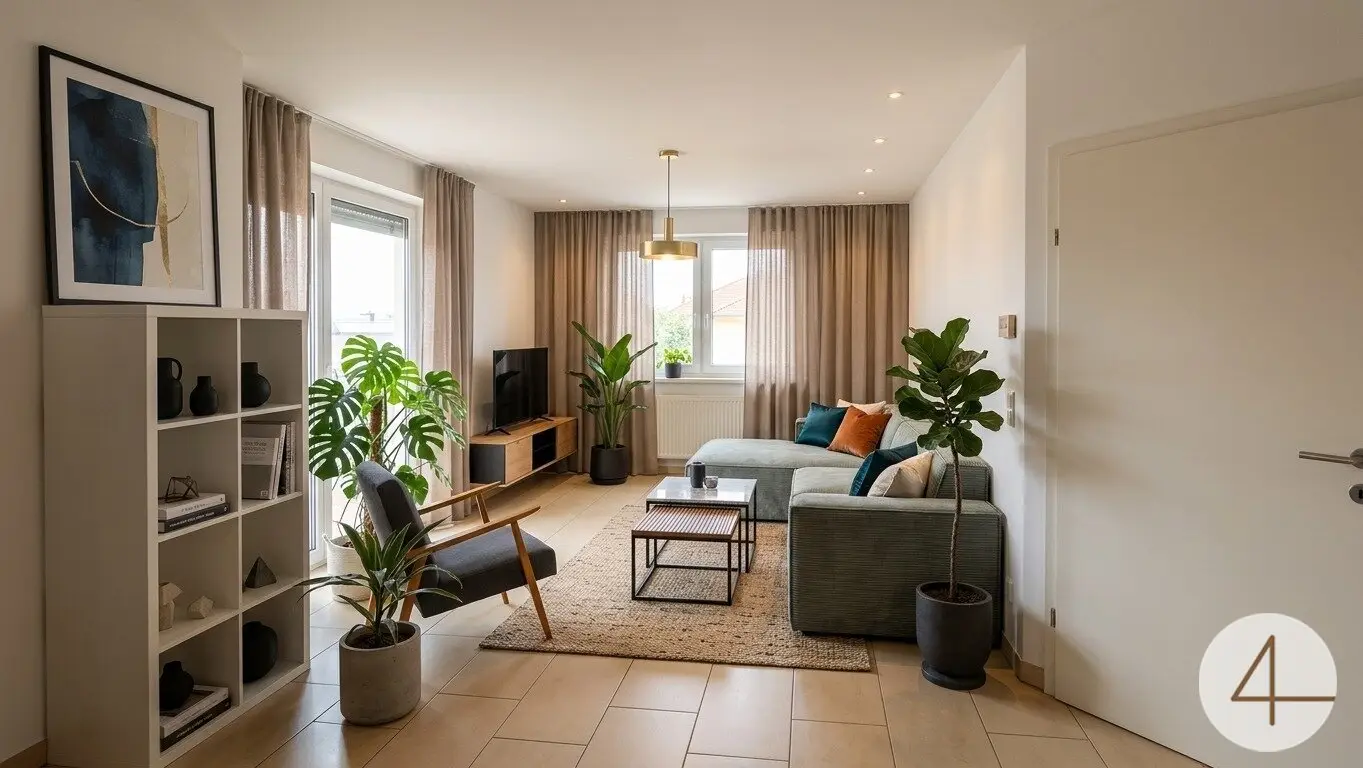 Rented 2-room apartment ideal for investors
