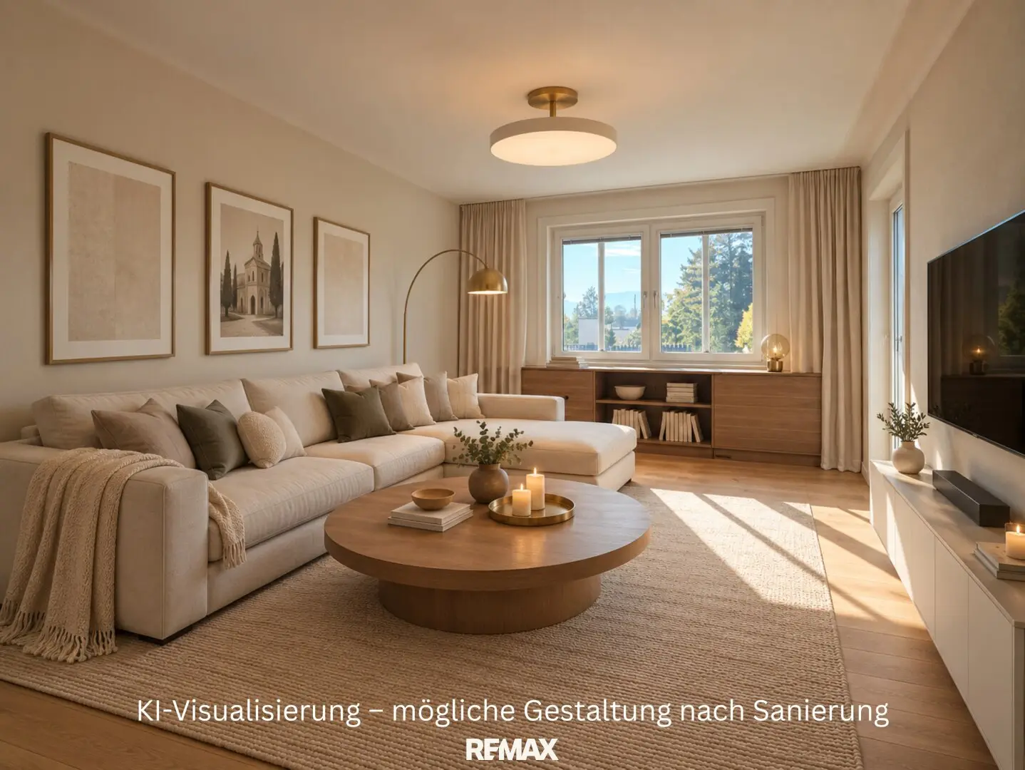 Near-central 2-room condominium with balcony and renovation potential