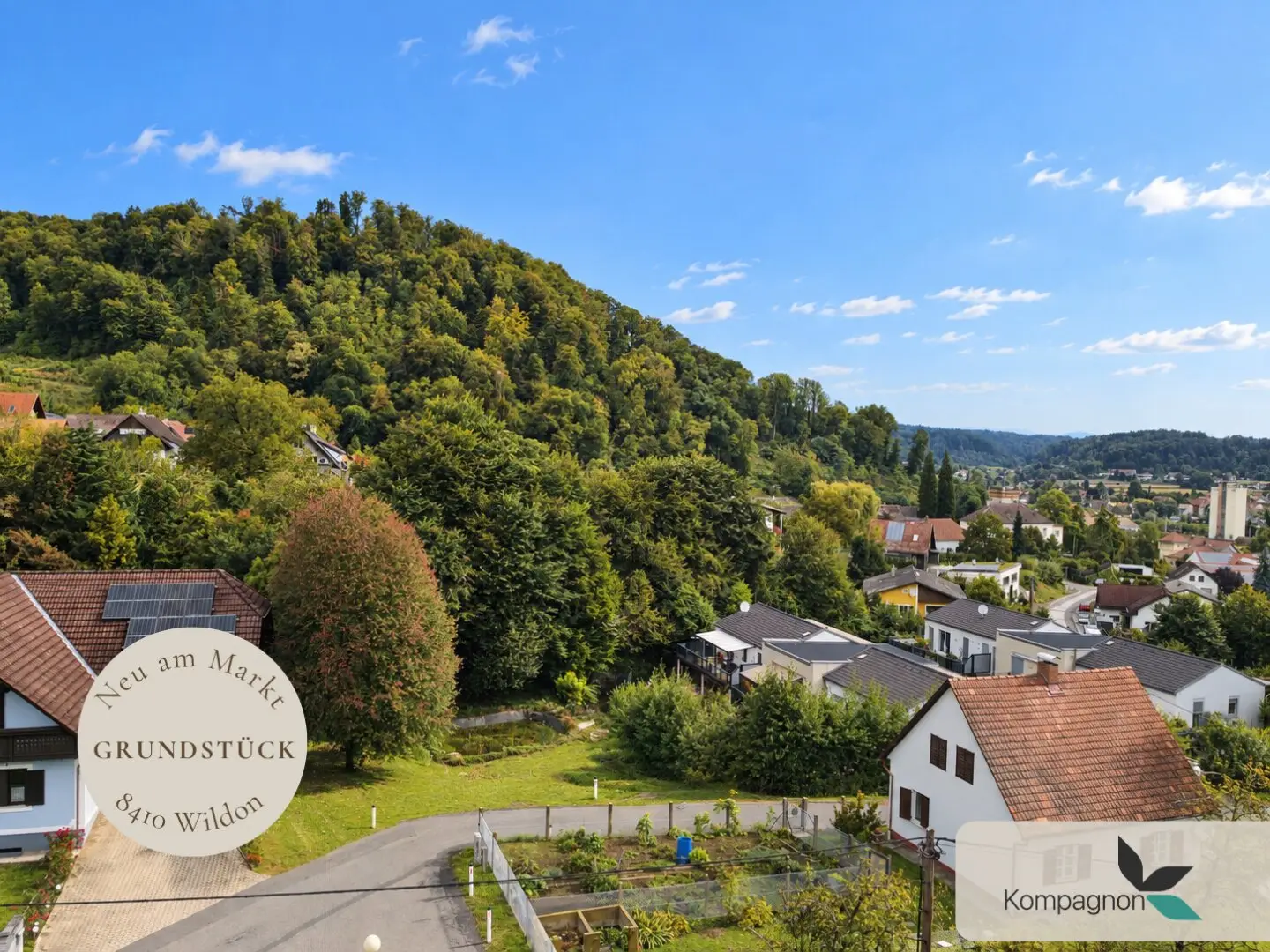 attractive building plot in absolute quiet location