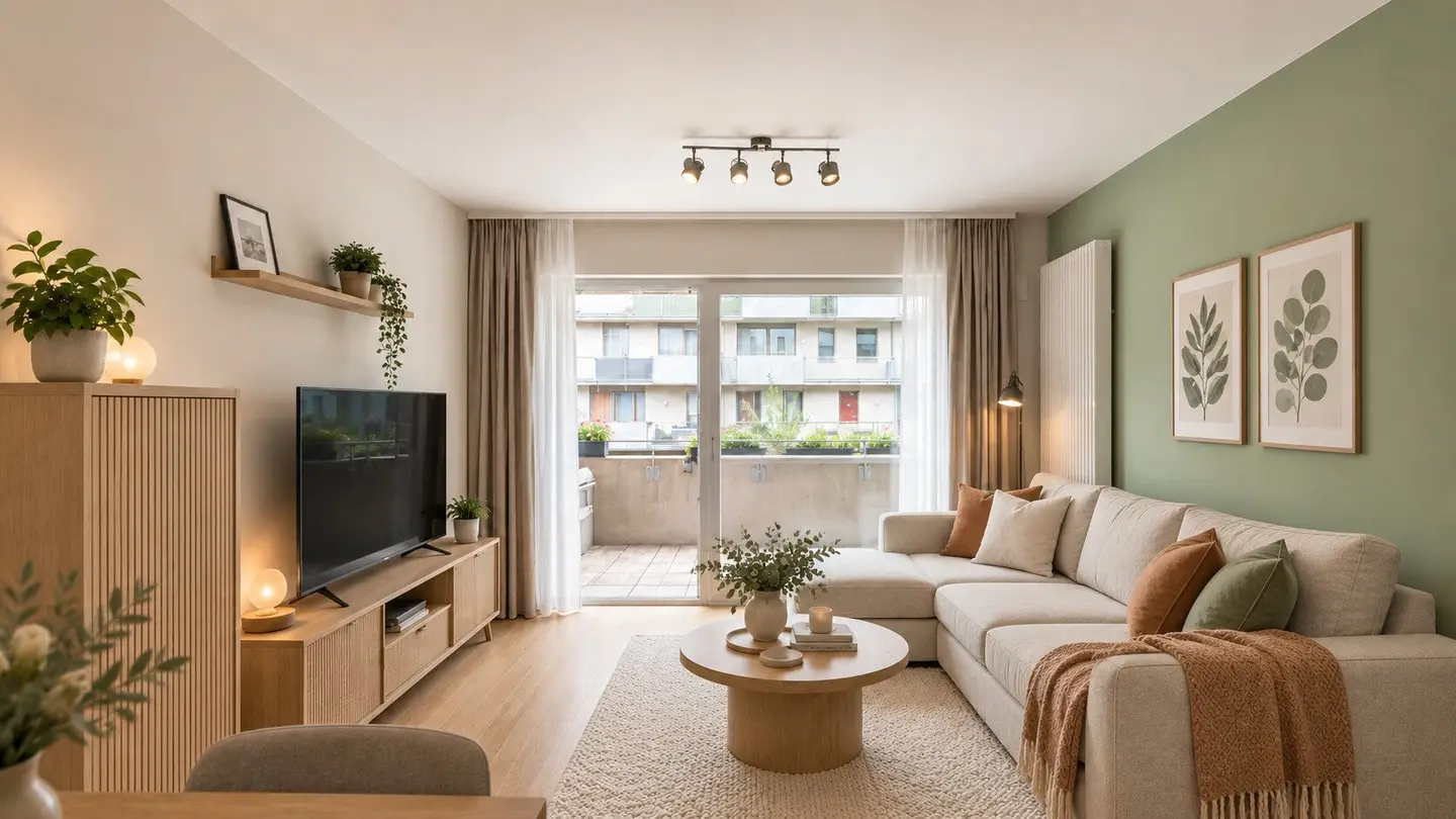 Seestadt Aspern: 3 rooms, 77 m², balcony and loggia, U2 in 6 minutes
