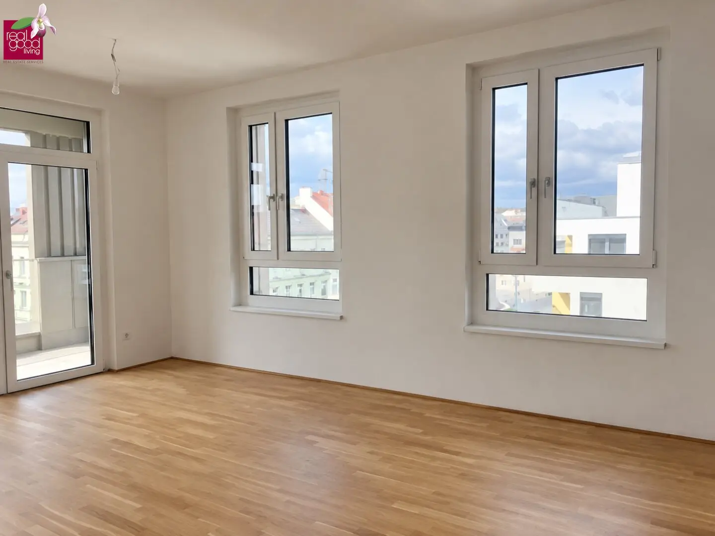 4 Zimmer mit Weitblick – ca. 97 m² und ca. 20 m² Loggia in 1030 Wien Schöpsstraße | 6. Liftstock | Nähe U3, Gasometer und Hyblerpark