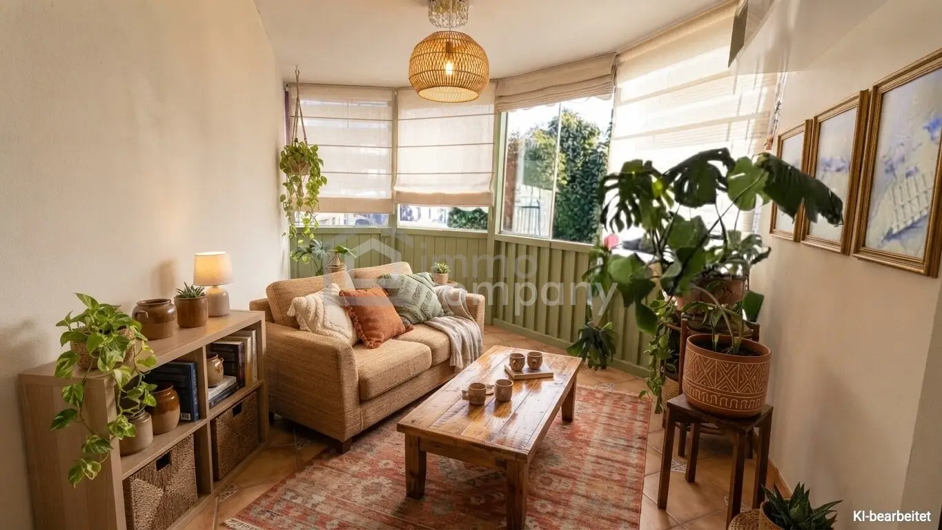 Götzis - Helle Eigentumswohnung im obersten von drei Stockwerken, 3 Zimmer, Loggia mit Glasfront zum Öffnen oder Schließen, 77 m2 + 9 m2 Loggia, Gesamt 86 m2, inkl. 1 TG und 1 Kellerabteil.