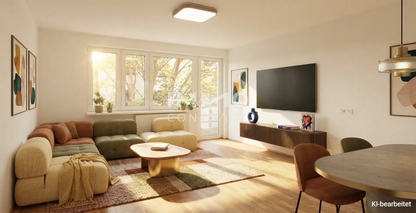 Charming 3-room apartment with balcony and separate kitchen in the heart of 1090 Vienna – buy now!