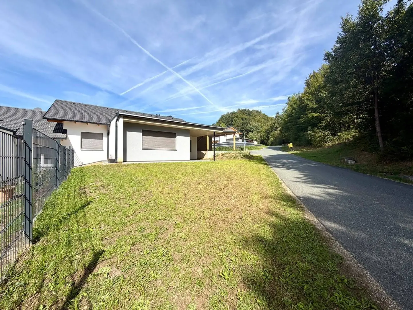 Like-new bungalow in Grafendorf, ready to move in, settlement edge location and good transport links