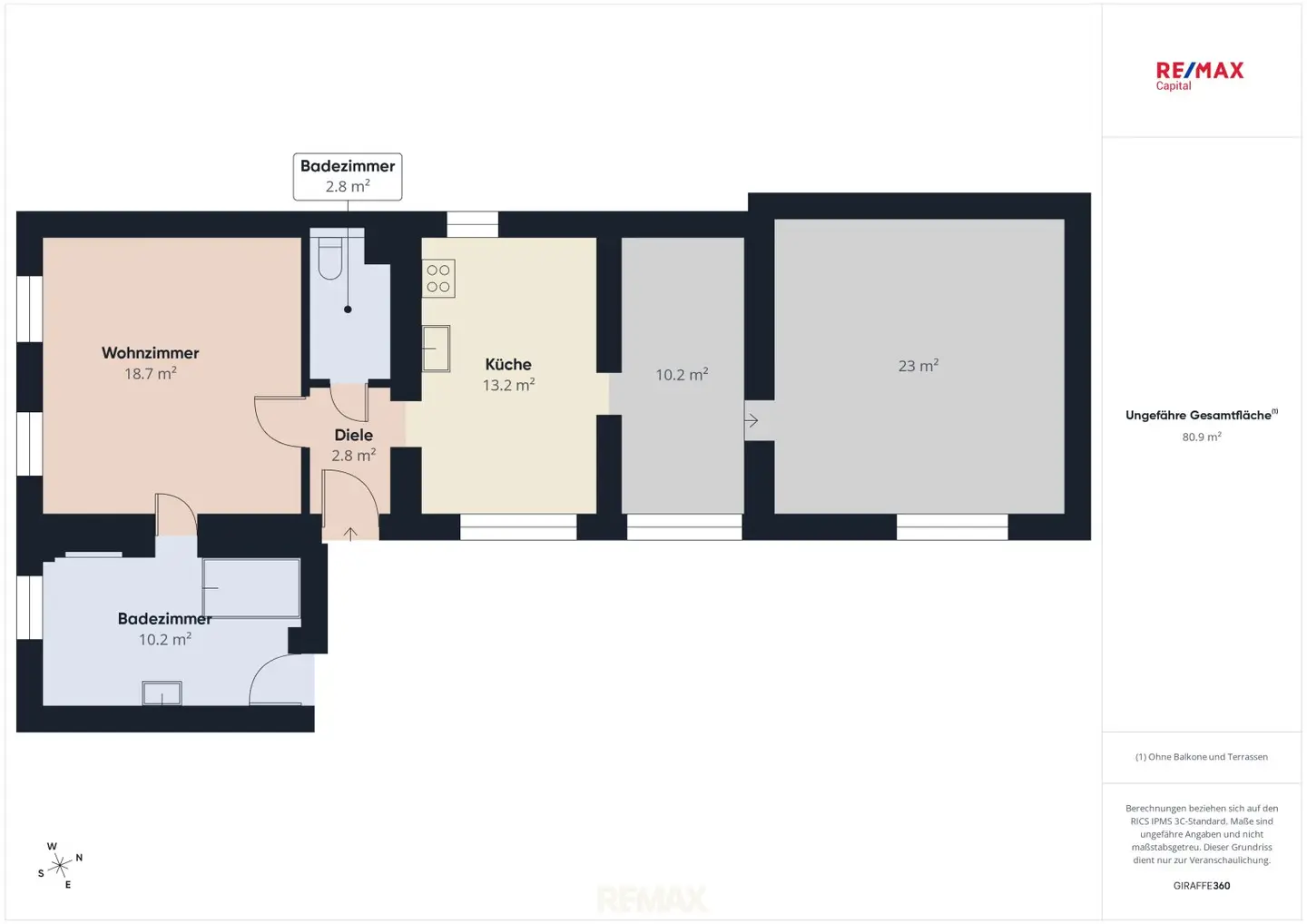 Charming single family house in Riedenthal, 3 rooms, 80.9 m², in need of renovation, €249,000