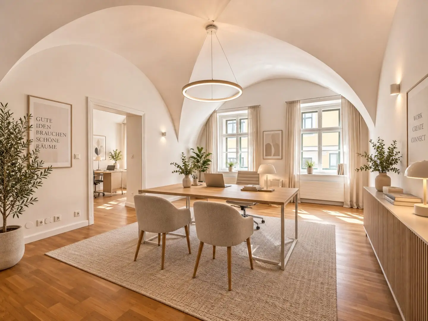 Arbeiten im historischen Gewölbe! 62 m²-Büro mit Charme &amp; Stil | Mitten im Stadtzentrum