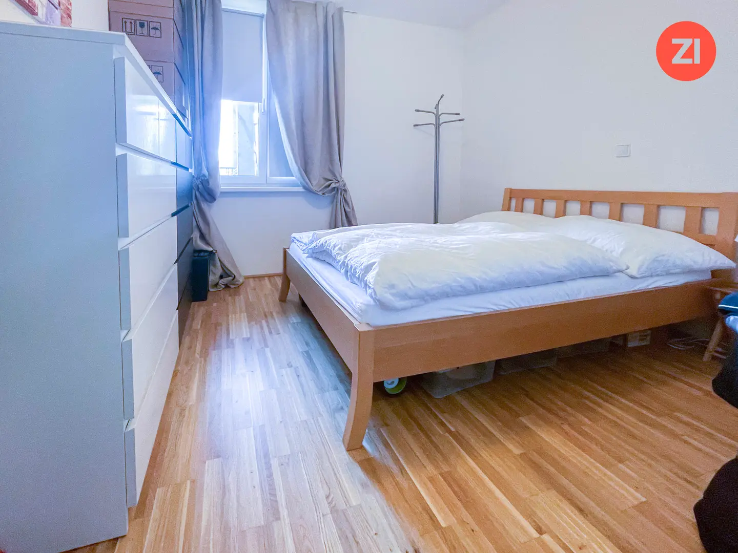 Wohnung im Zentrum mit Balkon und Einbauküche