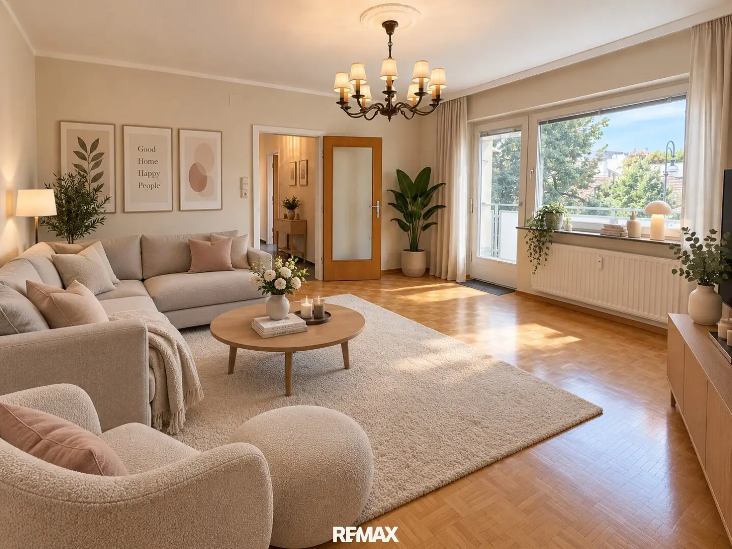 Central living dream with potential