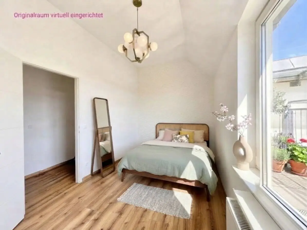 Beautiful top floor apartment with dream bathroom, terrace and air conditioning