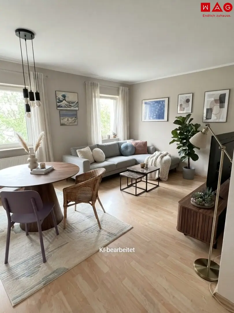 Available from 01.11.2026 – well laid-out 3-room apartment in Linz with balcony